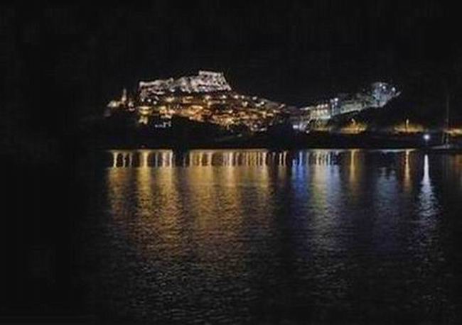 Castelsardo Panorama Notturno